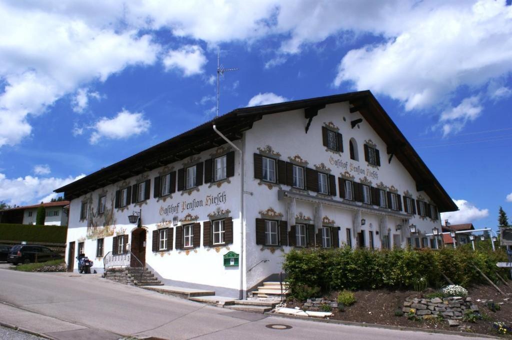 Pension Hirsch Lechbruck Bagian luar foto